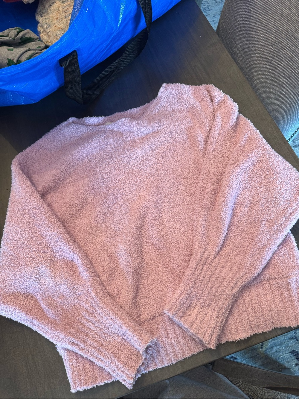 Sincerely Jules Lavender Boucle Teddy Knit Pullover Sweater M
